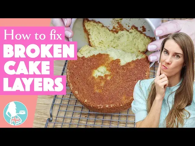 Video thumbnail for How to Fix Broken Cake Layers