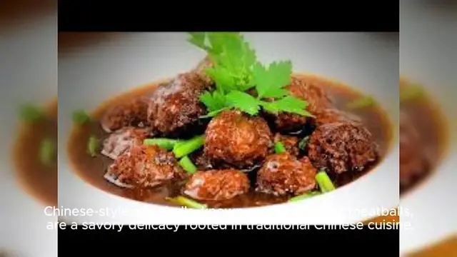 Video thumbnail for Chinese Style Meatballs