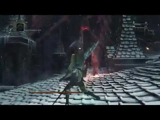 Video thumbnail for Bloodborne - Cainhurst Castle: Martyr Logarius Wields Boletaria Kings Sword (Demons Souls Lore)