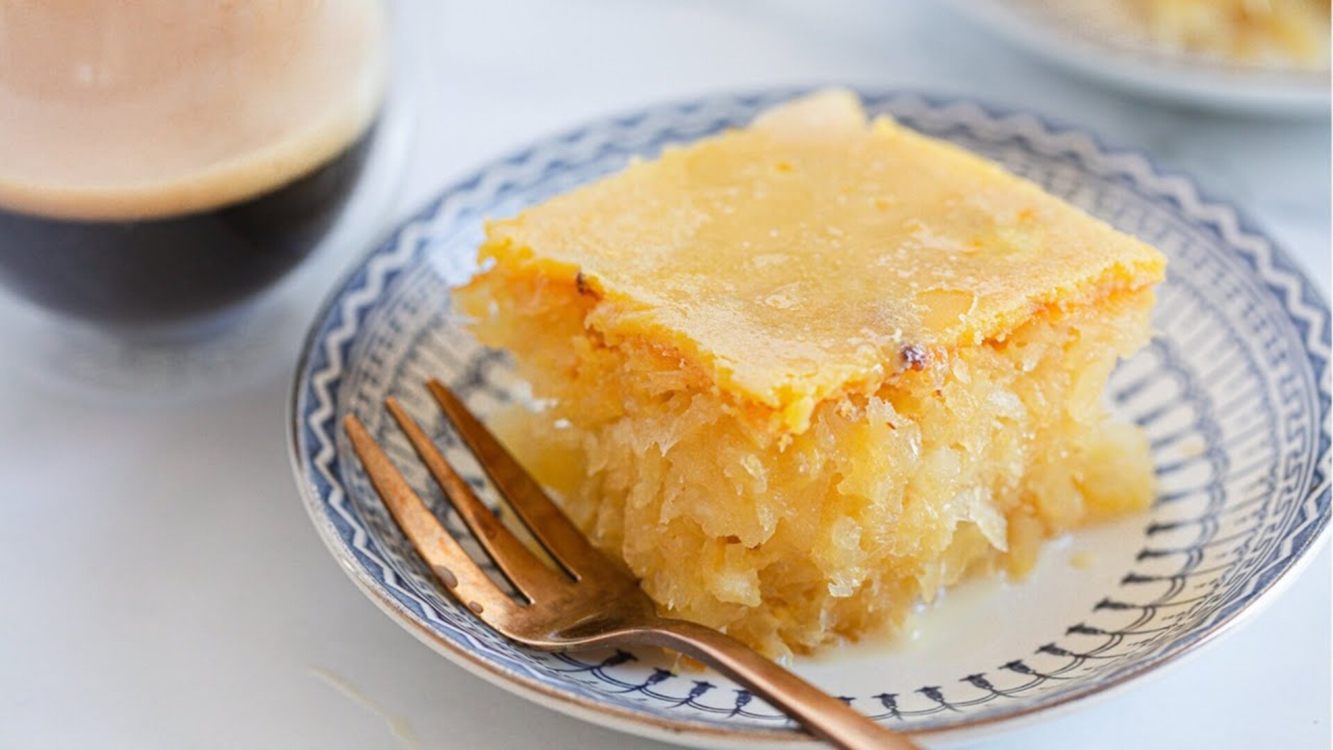 Video thumbnail for Filipino Cassava Cake Recipe
