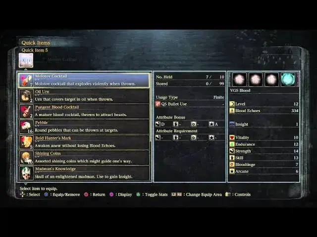 Video thumbnail for Bloodborne - Hunter's Dream: Beckoning Bell & Silencing Blank Aquired Location Details / Information