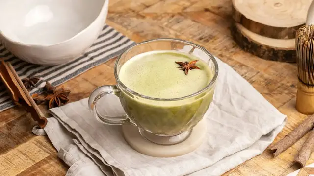 Video thumbnail for Chai Matcha Latte Recipe
