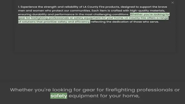 Video thumbnail for men and women who protect our communities. Each item is crafted with high-quality materials, ensuring durability and performance in the most challenging conditions. Whether you're looking for gear for firefighting professionals or safety
