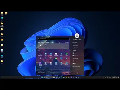 'Video thumbnail for Make Windows 11 Start Menu Look Great'