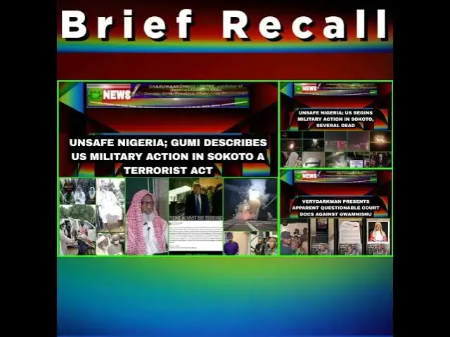 Video thumbnail for NewsBriefRecall @8pm 26-12