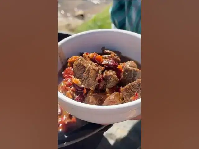 'Video thumbnail for Wild Game Chili in Cast Iron | Cowboy Cooking Outdoors'