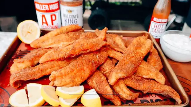 Video thumbnail for Perfectly Fried Catfish with Lemon Zest