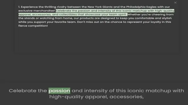 Video thumbnail for exclusive merchandise! Celebrate the passion and intensity of this iconic matchup with high-quality apparel, accessories, and collectibles that showcase your team spirit. Whether you're cheering from the stands or watching from home, our