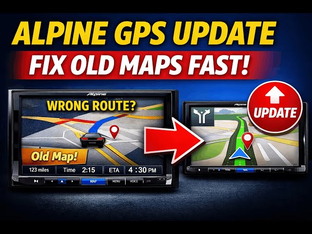 Video thumbnail for How to Update Alpine GPS | Fix Old Maps Fast (1 Minute Guide)