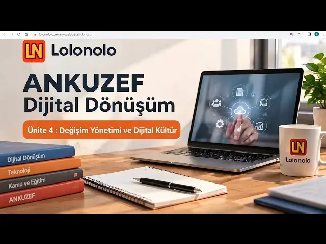 Video thumbnail for Ankuzef Dijital Dönüşüm Ünite 4 Deneme Sınavı