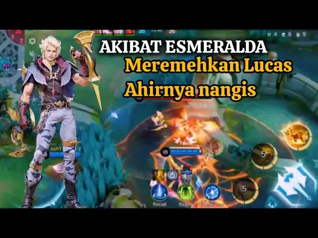 'Video thumbnail for MLBB Esmeralda meremehkan LUCAS iya begini'