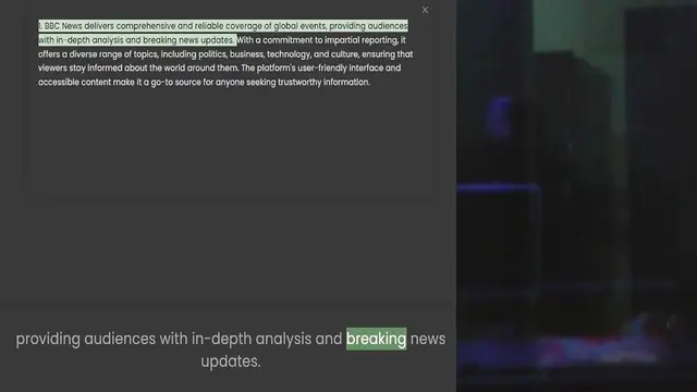 Video thumbnail for with in-depth analysis and breaking news updates. With a commitment to impartial reporting, it offers a diverse range of topics, including politics, business, technology, and culture, ensuring that viewers stay informed about the world ar