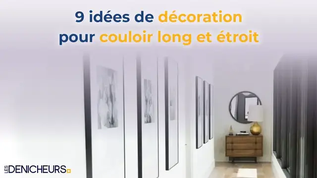 Video thumbnail for 🏡 9 idées de décoration pour couloir long et étroit 🖼🏺