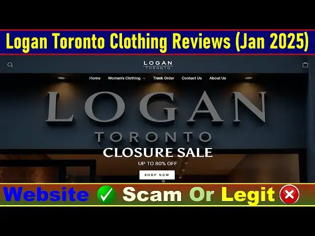 Video thumbnail for Logan Toronto Clothing Reviews Consumer Reports: Before Buy Check Logan Toronto Is Scam Or Legit? |