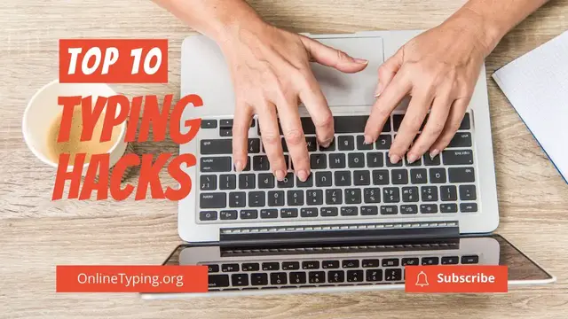 Video thumbnail for 10 typing hacks that will make your typing fast.