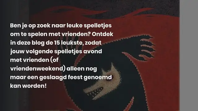 Video thumbnail for Leuke Spellen met Vriendengroep: 15 Keer een Gezellige Avond