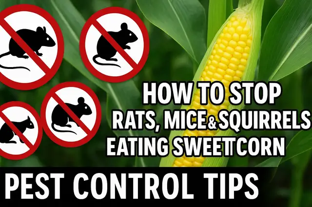 'Video thumbnail for How to Stop Rats, Mice & Squirrels Eating Sweetcorn | Pest Control Tips'