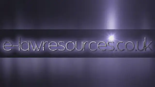 Video thumbnail for Statutory interpretation Evaluation of the literal rule www.e-lawresources.co.uk