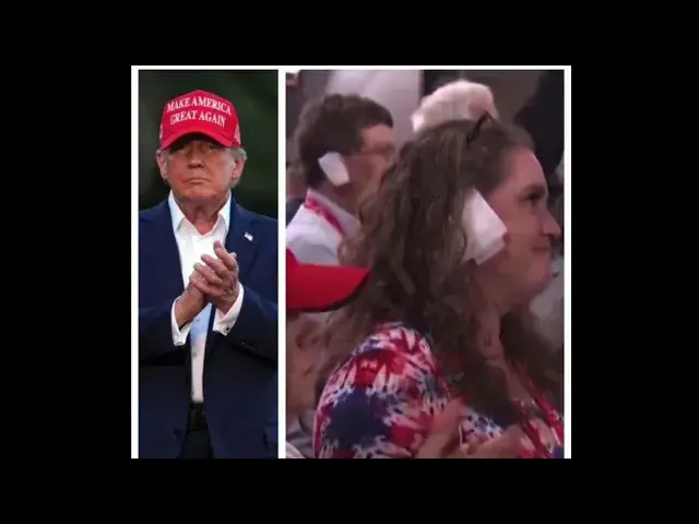 'Video thumbnail for Trump's Fans Put on Fake Bandages to Honor Him'