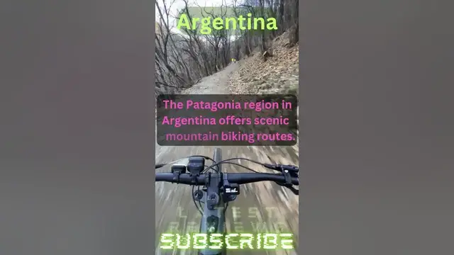 Video thumbnail for Mountain Biking in Patagonia: Exploring Scenic Routes in Argentina