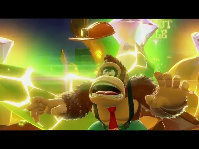 Video thumbnail for Donkey Kong Bananza - Ingot Isle Mines Cave In Void Co Cutscene | DK Punch Upward Gameplay Sequence