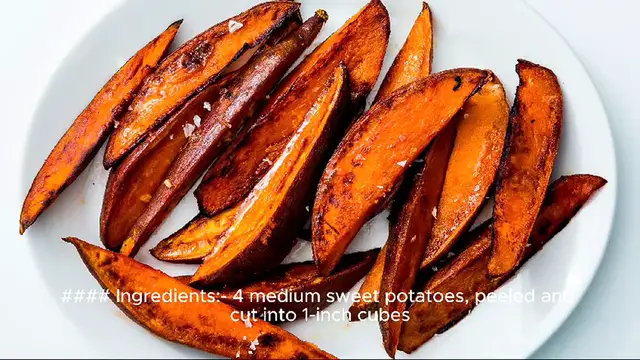 Video thumbnail for sweet potatoes recipe