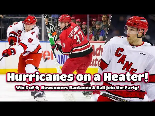 'Video thumbnail for Hurricanes Unleashed: Daring Trades, Heart-Pounding Wins & Fierce Spirit!'