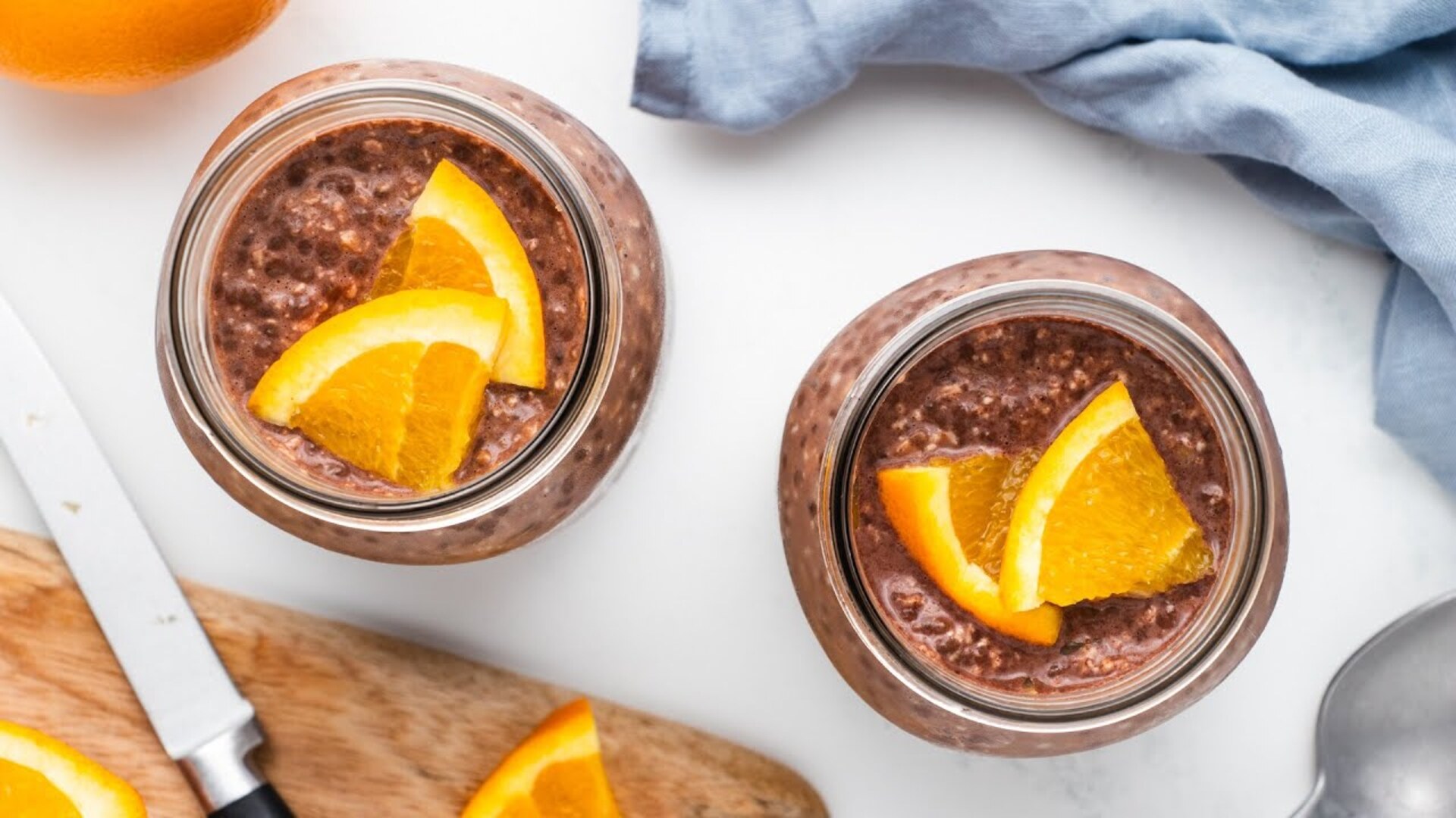 Video thumbnail for Chocolate Orange Overnight Oats Recipe
