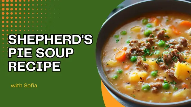 Video thumbnail for Shepherd's Pie Soup Recipe