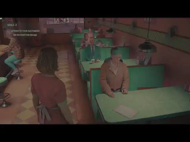 'Video thumbnail for Alan Wake 2 Night Springs - Episode 1 Number 1 Fan: Get The Novel From Storage (Talking Bass)'