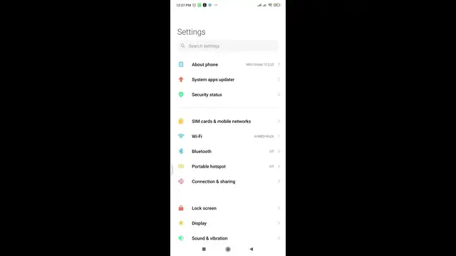 'Video thumbnail for How to factory reset phone android redmi 9'