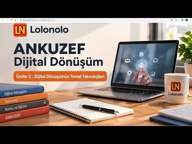 Video thumbnail for Ankuzef Dijital Dönüşüm Ünite 2 Deneme Sınavı