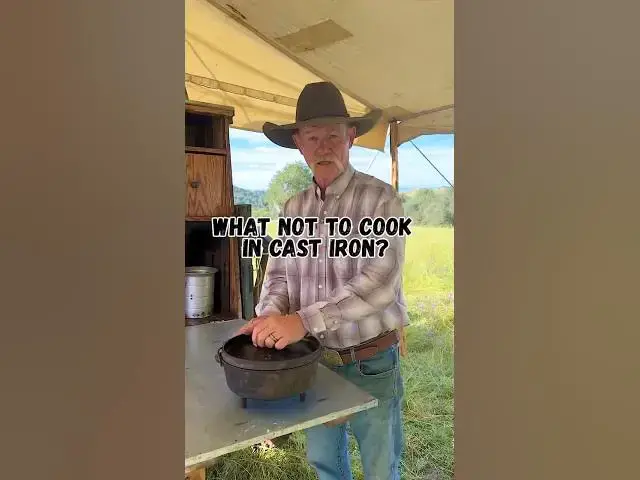 Video thumbnail for NEVER Cook This in Cast Iron!