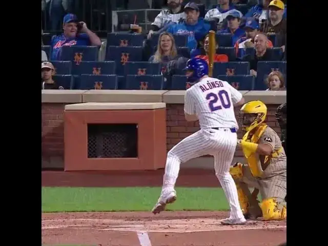 'Video thumbnail for Pete Alonso SMOKES His 36th Home Run of Season!'