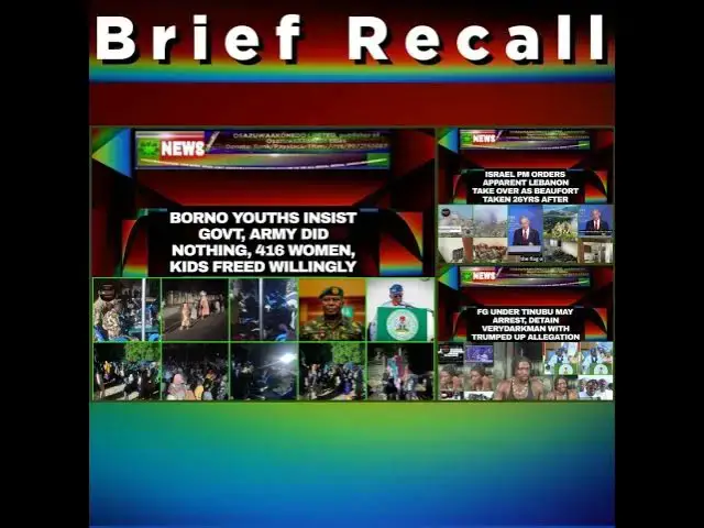Video thumbnail for NewsBriefRecall @12am 8-6