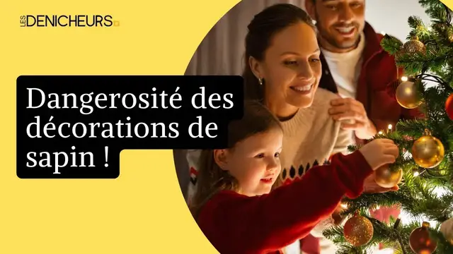 Video thumbnail for ⚠️ Faites attention à ces décorations de sapin 🎄 dangereuses pour les enfants ! ‍👧‍👦