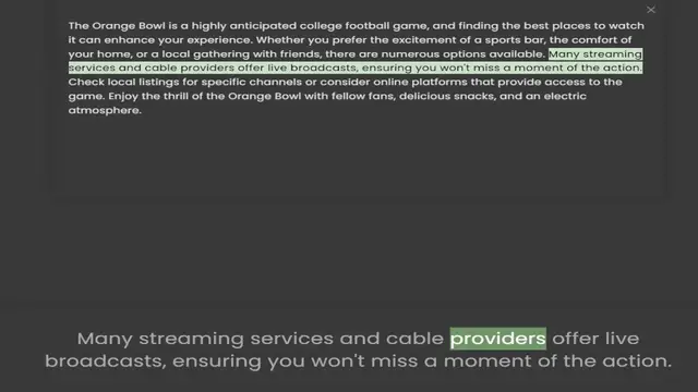 Video thumbnail for it can enhance your experience. Whether you prefer the excitement of a sports bar, the comfort of your home, or a local gathering with friends, there are numerous options available. Many streaming services and cable providers offer live b