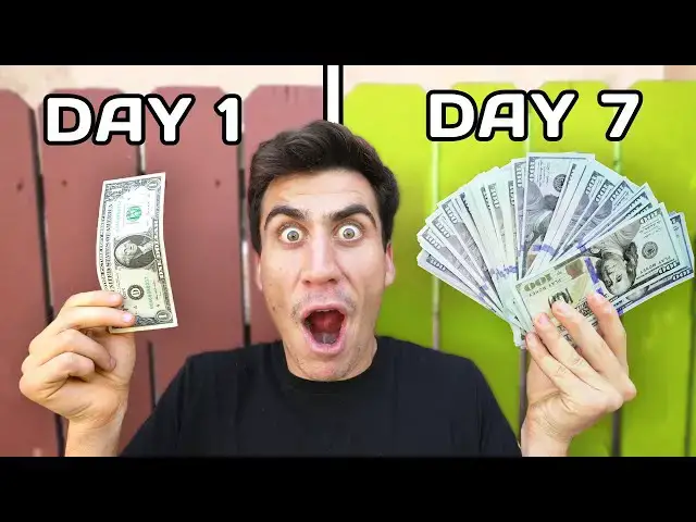 Video thumbnail for I Turned $1 Into $10,000 In 7 Days