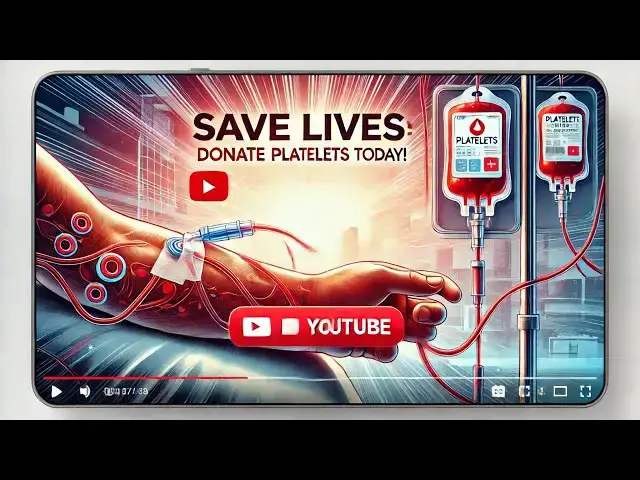 Video thumbnail for Donating Platelets: How You Can Save Lives with This Simple Act