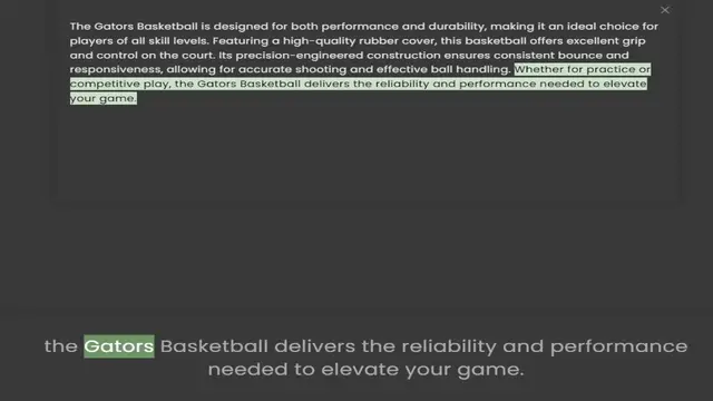 Video thumbnail for players of all skill levels. Featuring a high-quality rubber cover, this basketball offers excellent grip and control on the court. Its precision-engineered construction ensures consistent bounce and responsiveness, allowing for accurate