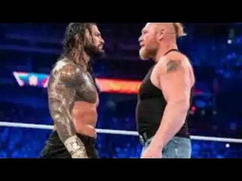 'Video thumbnail for The Beast Brock Lesnar return nore angry and strone, WWE 2022 Brock Lesnar attacks Bobby Lashley'