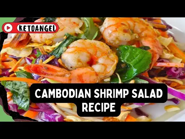 Video thumbnail for Cambodian Shrimp Salad Recipe