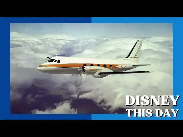 Video thumbnail for Walt's Plane | DISNEY THIS DAY | October 8, 1992