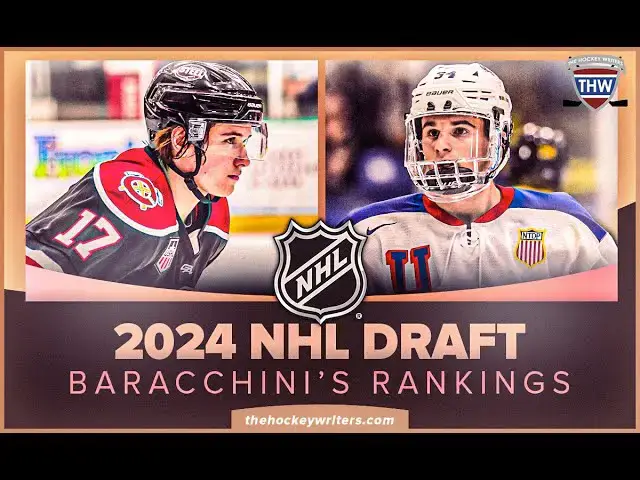 Video thumbnail for 2024 NHL Draft Rankings - Peter's March Top Picks, Servac Petrovsky & More | THW Prospect Corner