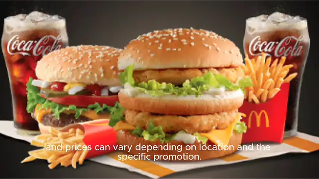 Video thumbnail for mcdonald's menu specials Price