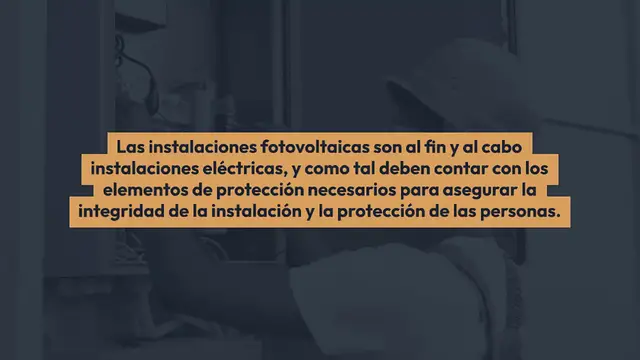 Video thumbnail for ¿Qué tipo de protecciones se recomienda en un sistema solar?