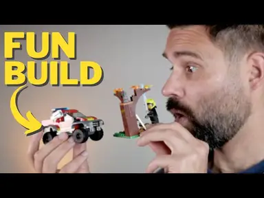 'Video thumbnail for LEGO City Off-Road Fire Truck 60393 Review'