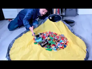 'Video thumbnail for Dawikity Toy Storage Basket and Play Mat Review'