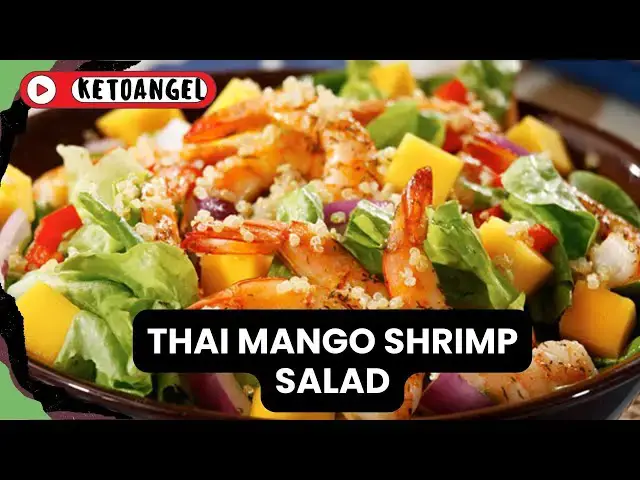 Video thumbnail for Thai Mango Shrimp Salad
