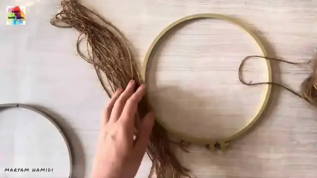 Video thumbnail for Cute Decoration Wall Hanging / Woolen Tree  By Using woolen Thread